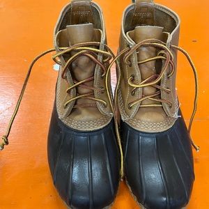 Mens 9w LL Bean Maine Hunting Duck Boots EUC